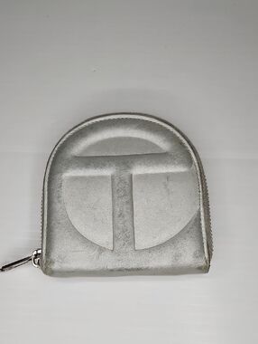 Telfar Wallet Silver